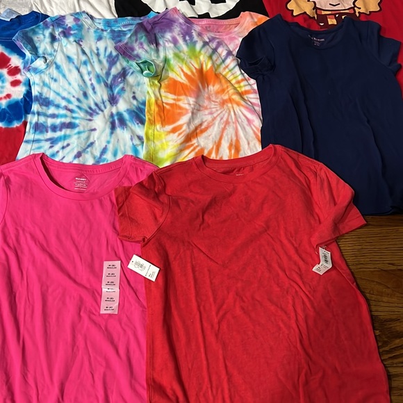 Girls bundle of t-shirts size 7-8, 27 shirts some new! Perfect for summer! - Picture 2 of 9